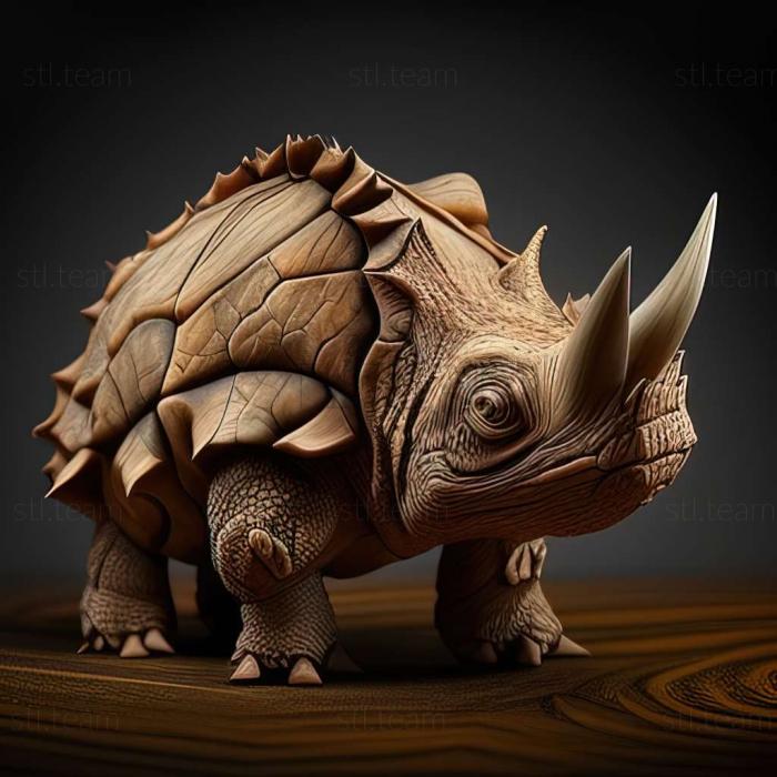 3D model Campyloneurus pachypus (STL)